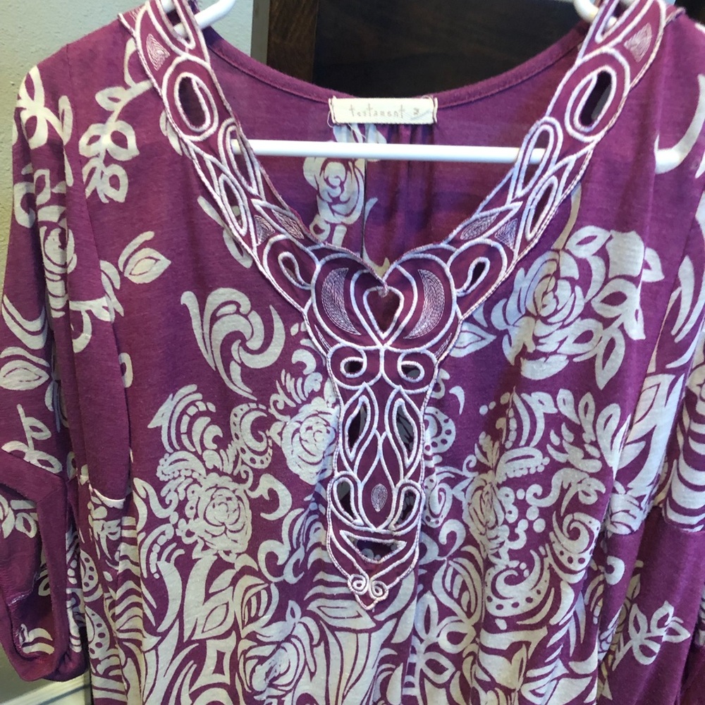 Testament blouse from Anthropologie, size M